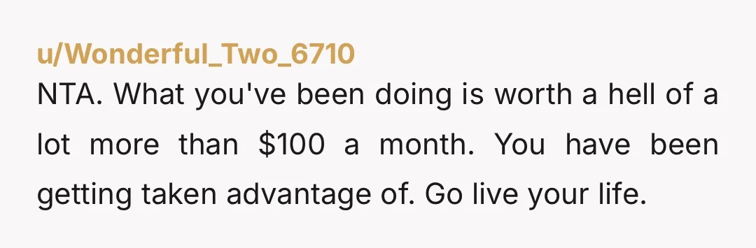 u/Katcar2007 JFC how could you possibly think you are in any way the AH when your entire entitled family are clearly the AHs? Why aren’t your parents watching the kids?...