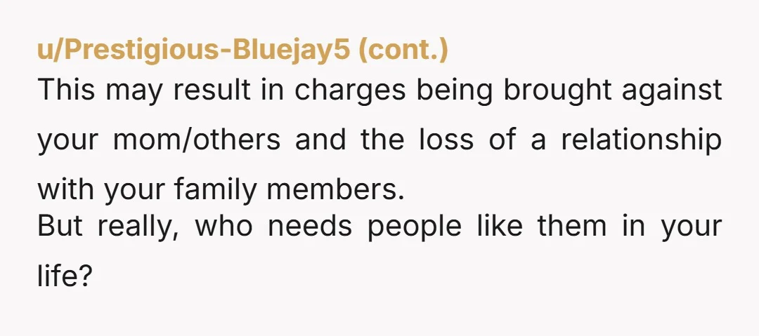 u/bkwormtricia NTA. YOU were the beneficiary on the policy and she stole it. Either get a lawyer and sue her in court, or go to the police and ask that...