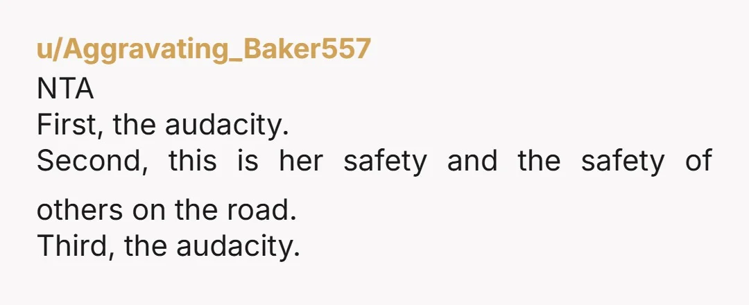 u/Karlette88 NTA. He wants control of your daughter. Not a team player for what’s best for your daughter’s safety. That’s not a healthy relationship at all. Thanks for being a...