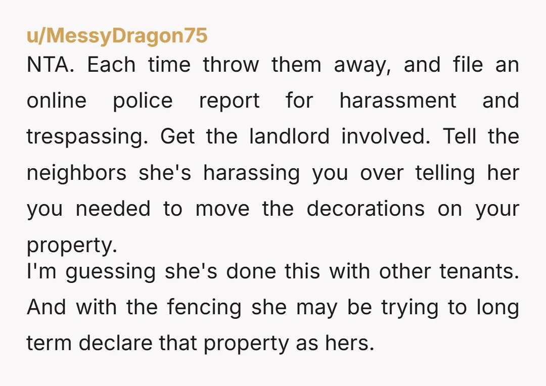   And that despite your multiple pleas, she has exacerbated the situation dangerously. Step away from the Lindas of this world, they are irrational, unreasonable, and dangerous to your physical...