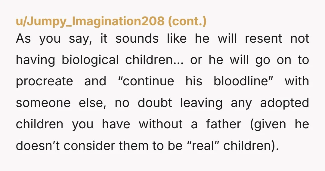 u/Treehousehunter I didn’t want children when I was 20 but I was in school and the furthest thing from my mind was getting married and having children. Sounds like your...