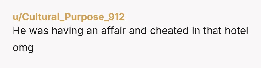 u/Itchy_Juice_2528 NTA. The fact that he didn't want to touch base with you while he was away is a very troubling symptom. I think it might be time to take...