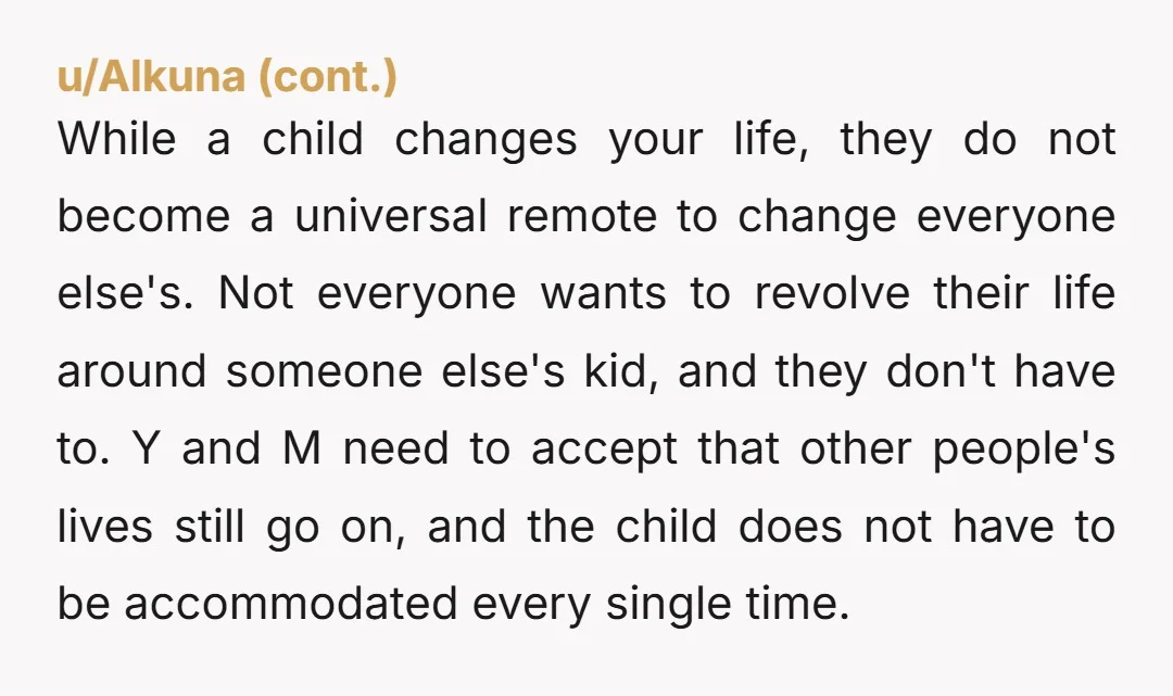 u/Conscious-Pride-4383 Nta. He needs friends with kids and a reality check. It sounds like he’s expecting everyone to cater to him and his daughter without even asking-you even communicated wonderfully...