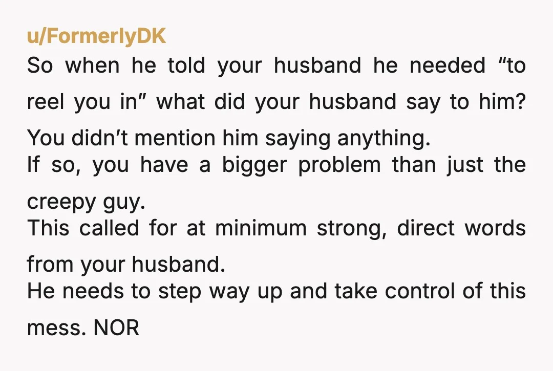 u/C8H10N4O2_snob NOR. Six months is an acquaintance. I'd file a police report about the following, just in case. Start a paper trail. If you think the report is too much,...