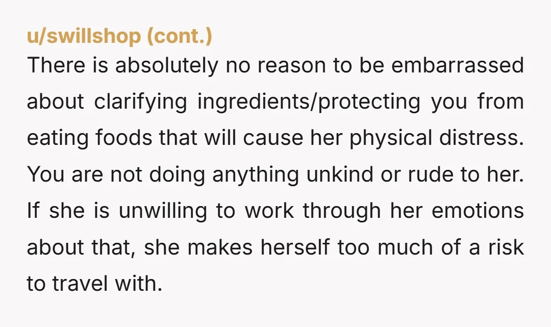 u/SeaworthinessDue8650 NTA, but you need to sit down with her and make it clear that you don't want to deal with the consequences of her poor decisions. She doesn't understand...