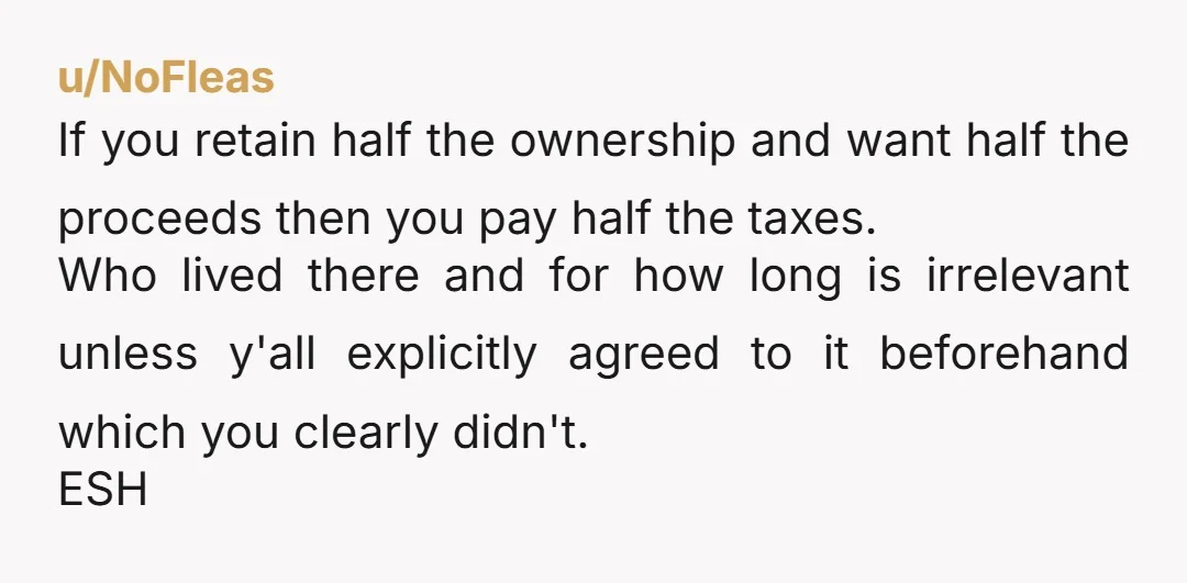 u/Jenidalek ESH You are unfortunately likely legally responsible for half of the taxes. Did your mother specify any items to anyone in particular in a will? Get a list of...