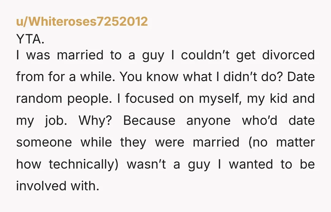 u/Cookies_2 You need to look at why you’re not divorced yet- the real reason. You still come off as in love and happy with your incarcerated husband. You beat around...