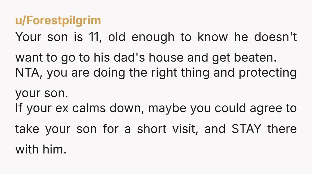 u/Itchy-Juggernaut-754 Is this the same ex husband who was put into prison because he dated a minor? Because girl??? No. Also put that ass into child support or something. Call...