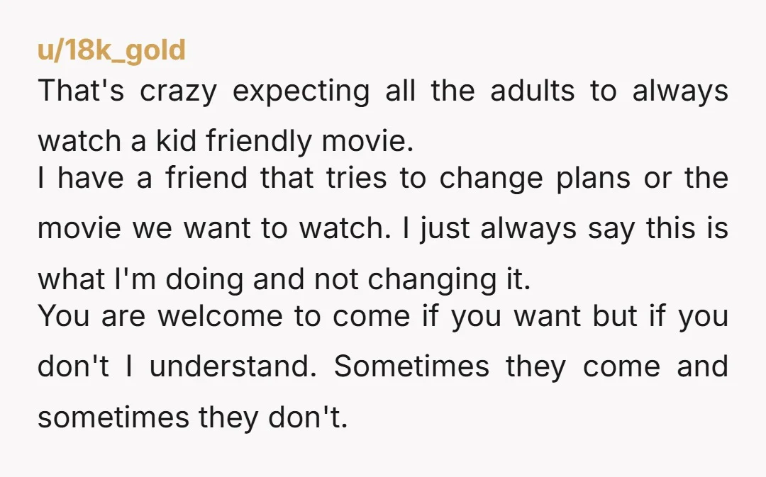 u/FatboyChester They are right.  A sane person wouldn't have to  write that because sane people would automatically know that a birthday party for an adult would not include a 6...