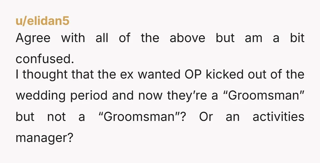 u/Professional-Ebb6004 You're being used... You barely know these people now, they're acquaintances at best and you're doing all this work for them? They excluded you in every way, you're worrying...