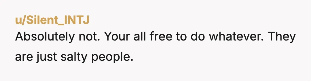 u/potentatewags
You and Paul are both absolutely the ah's here.
Your ex may as well go f your best friend.
Would that make you feel ok? Probably not.