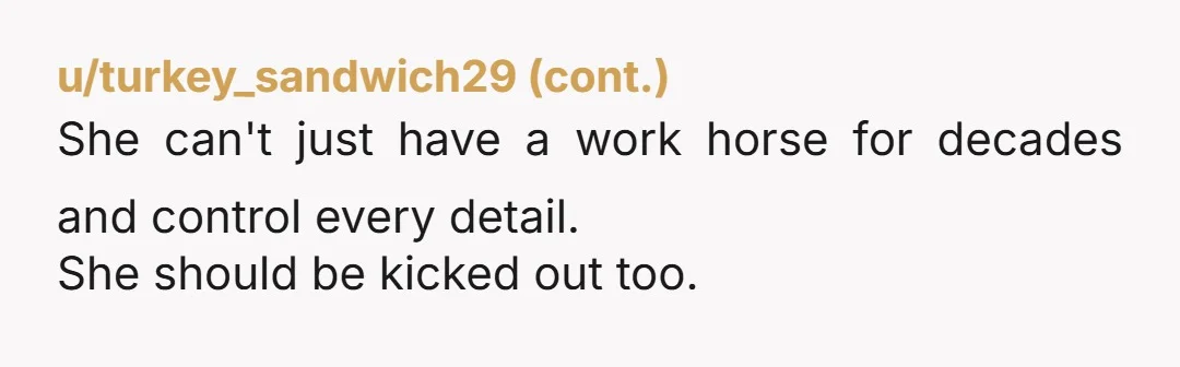 u/Character_Raisin574 Your kids need to grow up. Struggling on their own builds character and gives them an opportunity to learn how to deal with real problems. Living at home with...