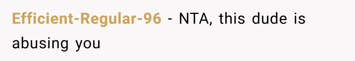 Efficient-Regular-96 − NTA, this dude is abusing you