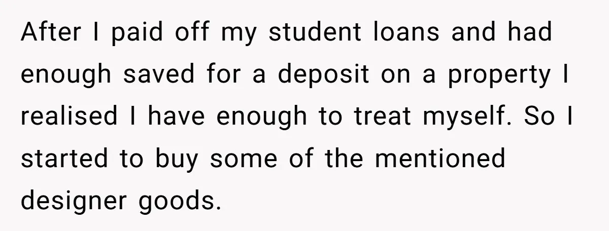 After I paid off my student loans and had enough saved for a deposit on a property I realised I have enough to treat myself. So I started to buy...