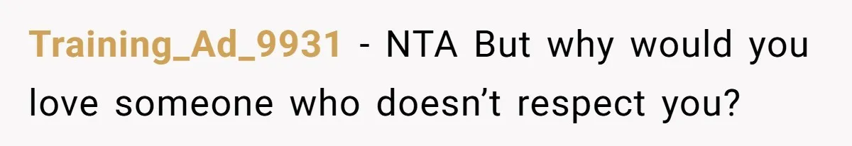 Training_Ad_9931 − NTA But why would you love someone who doesn’t respect you?