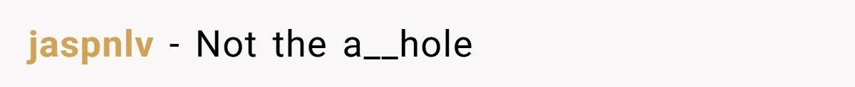 jaspnlv − Not the a__hole
