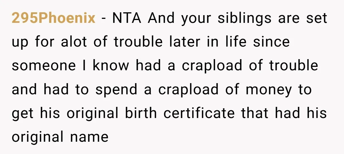 295Phoenix − NTA And your siblings are set up for alot of trouble later in life since someone I know had a crapload of trouble and had to spend a...