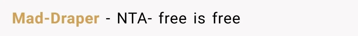 Mad-Draper − NTA- free is free