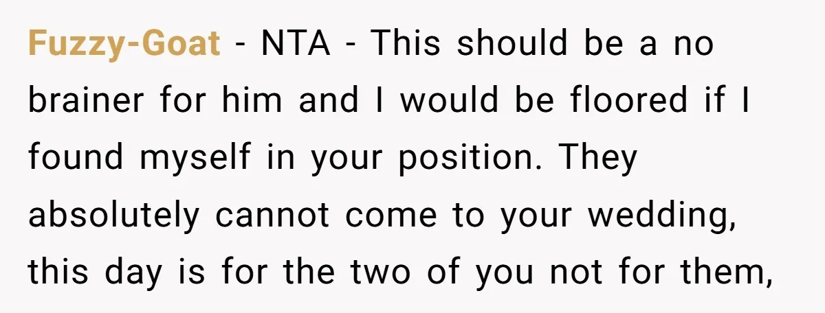 Fuzzy-Goat − NTA - This should be a no brainer for him and I would be floored if I found myself in your position. They absolutely cannot come to your...