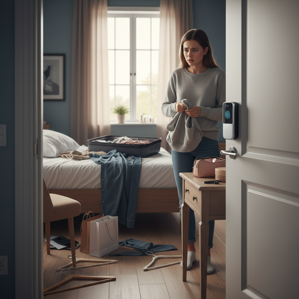 This Woman Locked Her Bedroom With a Fingerprint Scanner, Now Her Mom Claims It's a 'Safety Hazard'