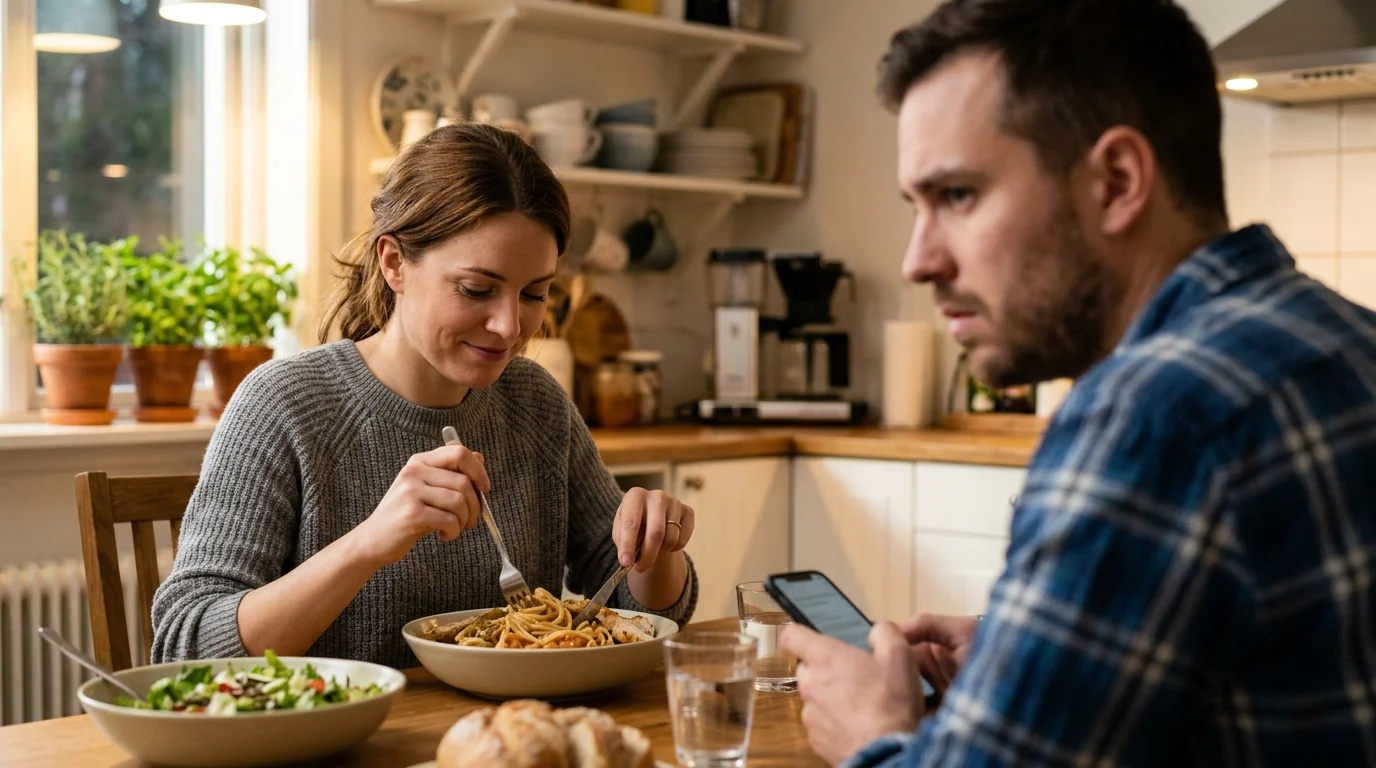 Husband Suggests His Wife Has Parasites After Tracking Her Meals, Sparks a Massive Argument