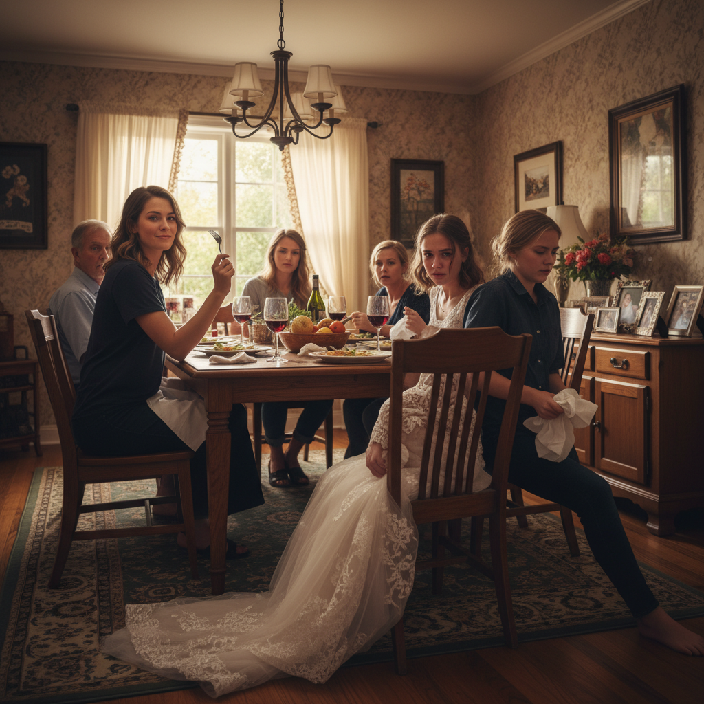 This Bride Turned Her Sister's Deepest Secret Into a Dinner Party Joke, Now the Bridesmaid is Quitting