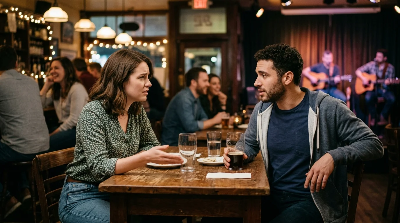 Woman Asks Boyfriend Where Her Drink Is After He Ditches Her, His Response Leaves Her Speechless