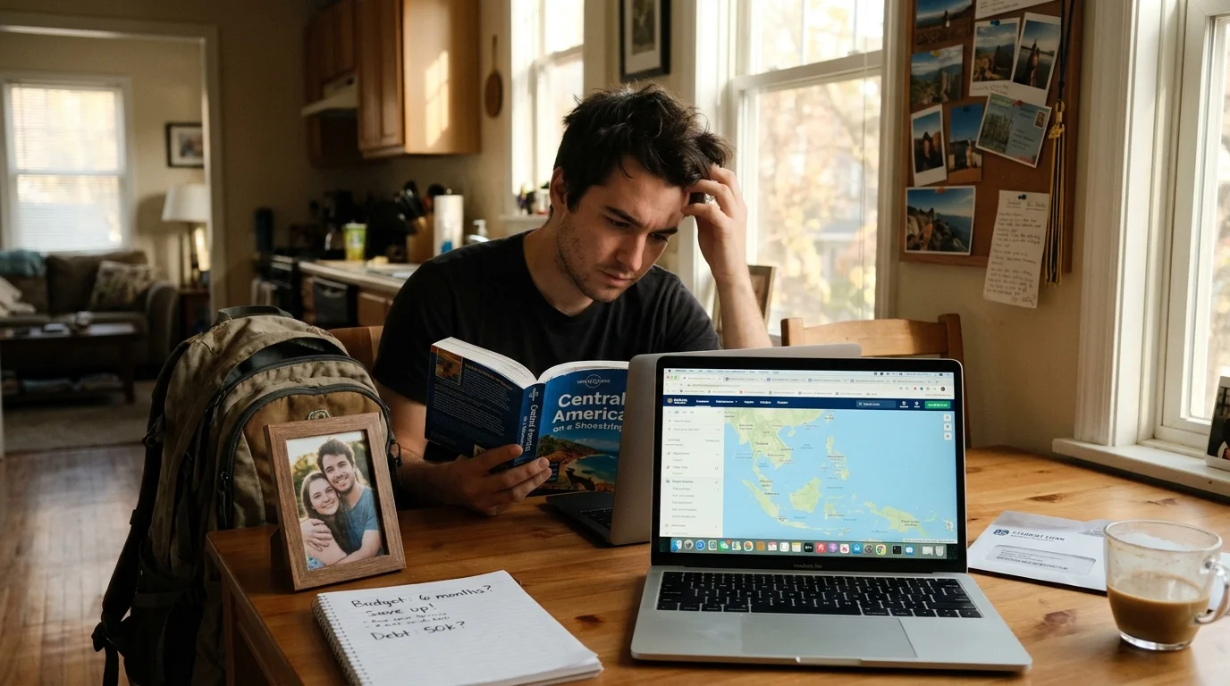 He Accepted a 6-Month Nursing Job Abroad Without Telling His Girlfriend of 7 Years, Now She's Threatening to Leave