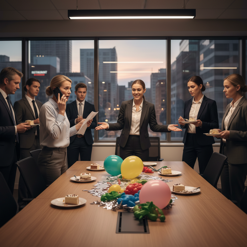 This Manager Canceled Her Employee’s Anniversary Dinner to Throw a Mandatory Office Party