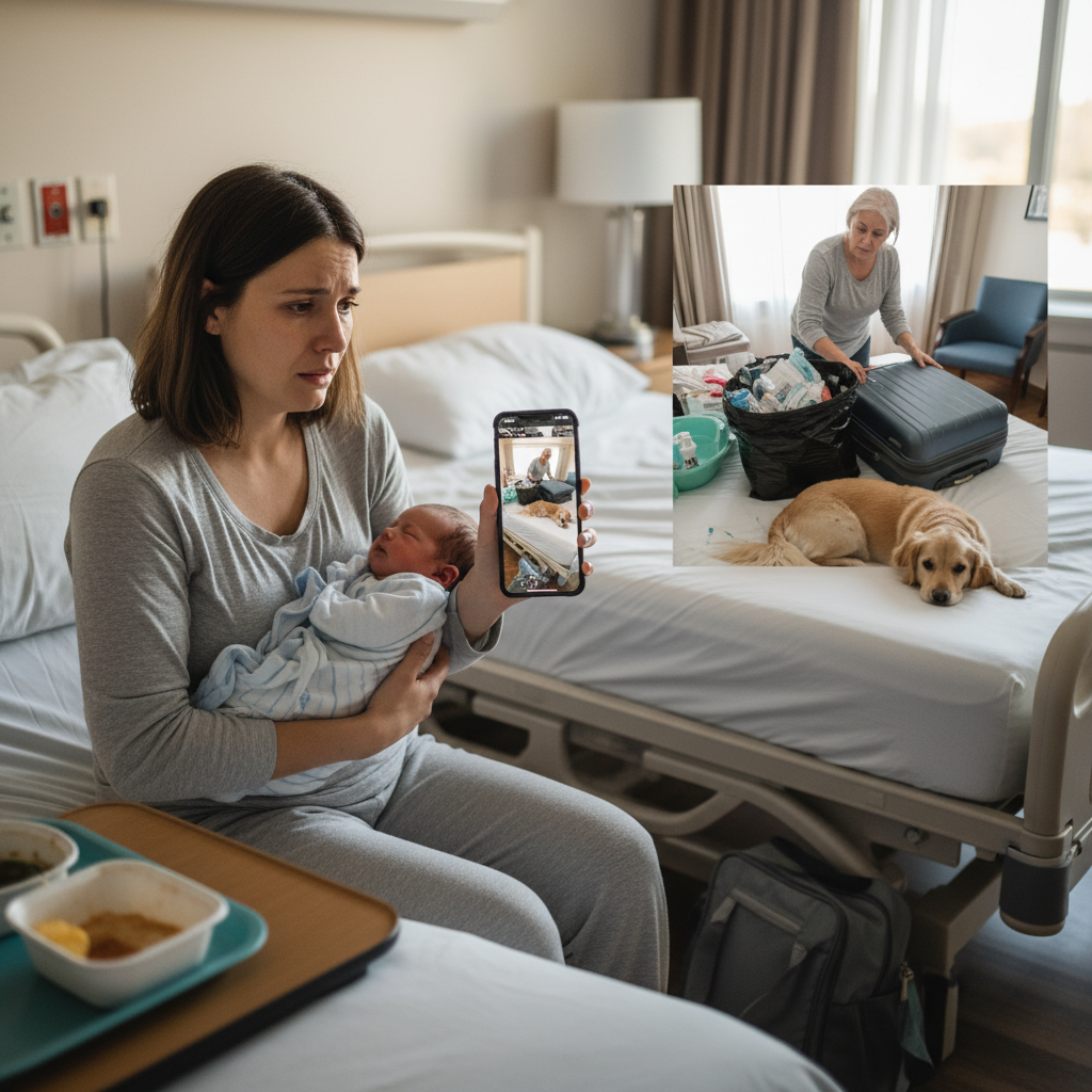 Woman Refuses to Bring Newborn Home After Mother-In-Law Throws Out Her Postpartum Gear and Steals Her Bed