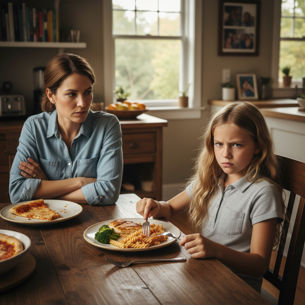 Aunt Refuses to Order Pizza When 11-Year-Old Rejects Dinner, Mom Accuses Her of Body Shaming