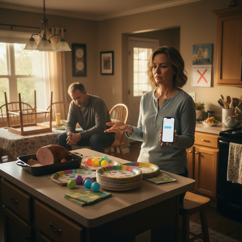 Wife Rescinds Easter Invitation After Unresponsive In-Laws Prove a 30-Year Point