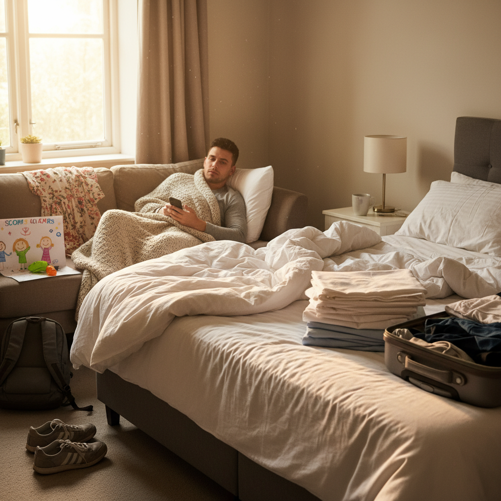 Boyfriend Abandons Their Shared Bed Because His Girlfriend Refuses to Shower After Riding the Bus