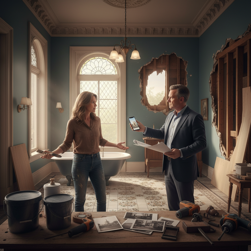 This Mom Restored a 1905 Sanctuary After Her Divorce, But Her New Husband Wants to Tear It Apart