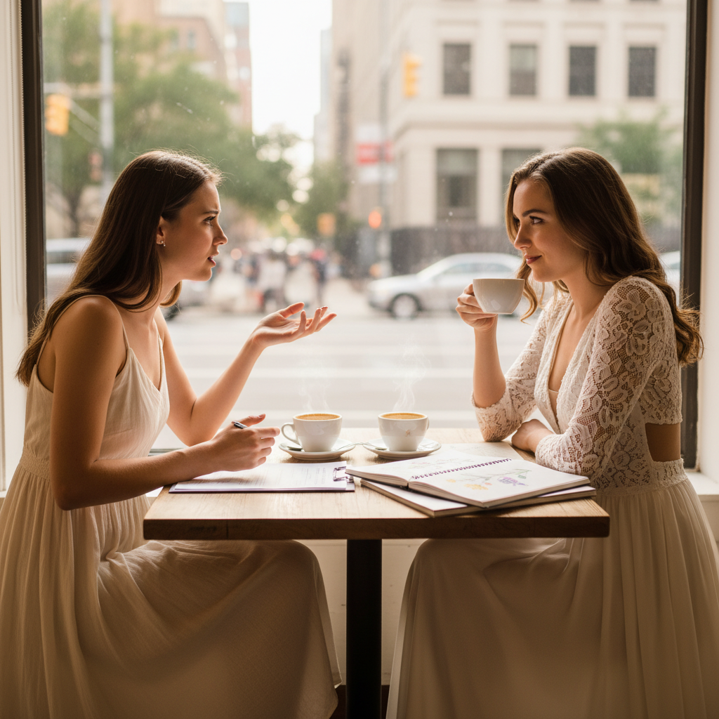 AITA For Asking My Friend Not to Wear White to My Wedding After Initially Saying It Was Okay?