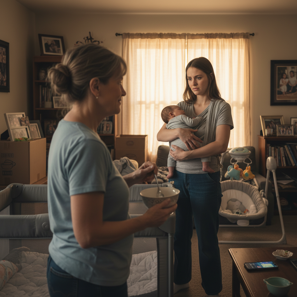 New Mom Sets Boundaries After Her Mother-In-Law Intentionally Wakes the Baby, Sparks a Family Feud