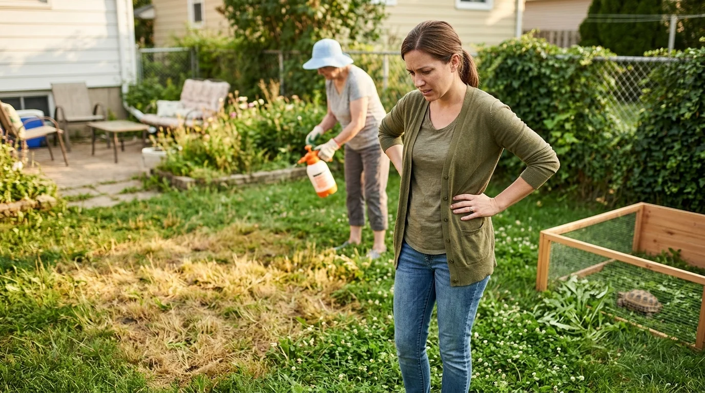 This Woman Caught Her Mother-In-Law Poisoning Her Yard in the Dead of Night