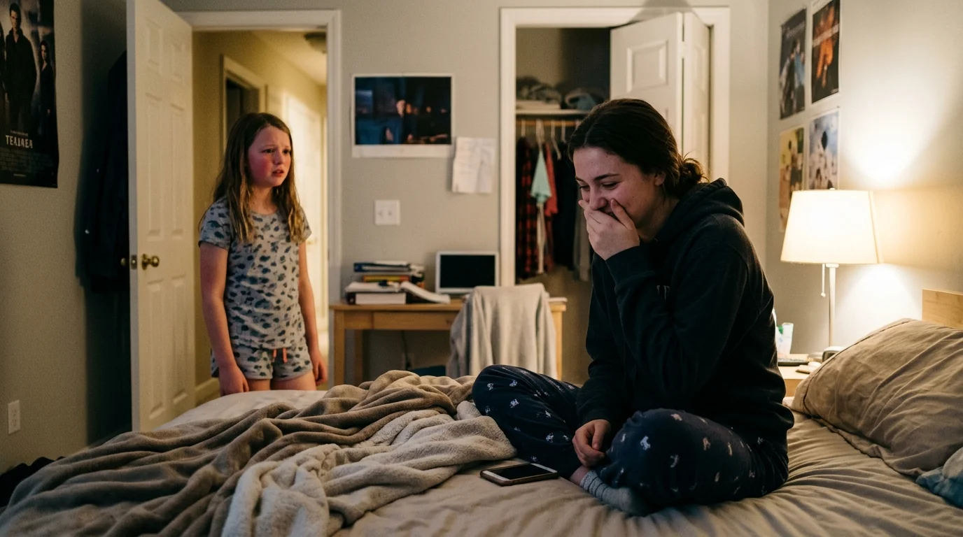 Teen Sister Ignores a Late-Night Warning, Immediately Regrets Checking the Family Van