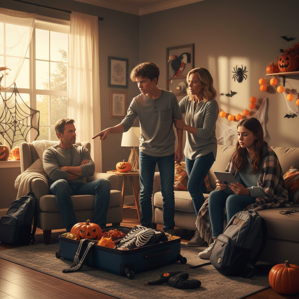 Parents Demand Son Cancel Halloween Plans to Comfort Sister, He Finally Reaches His Breaking Point