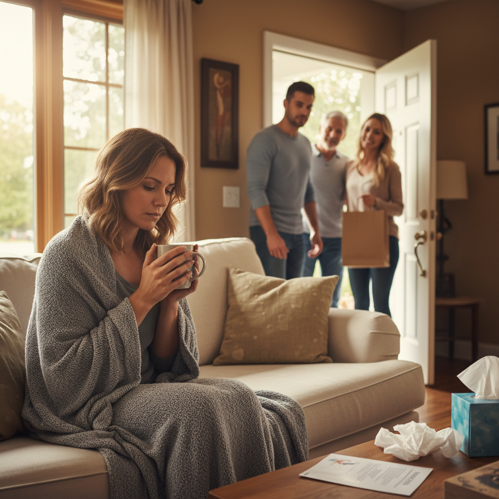 AITA For Banishing Visitors After A Procedure Because My Husband Couldn’t Stop Pushing Boundaries?