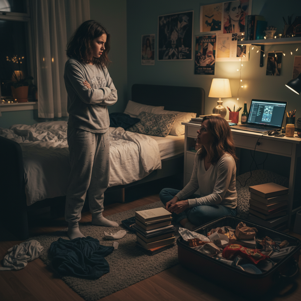 Teen Tells Her Mom She’s Destined for a Nursing Home After a Late-Night Bedroom Ambush