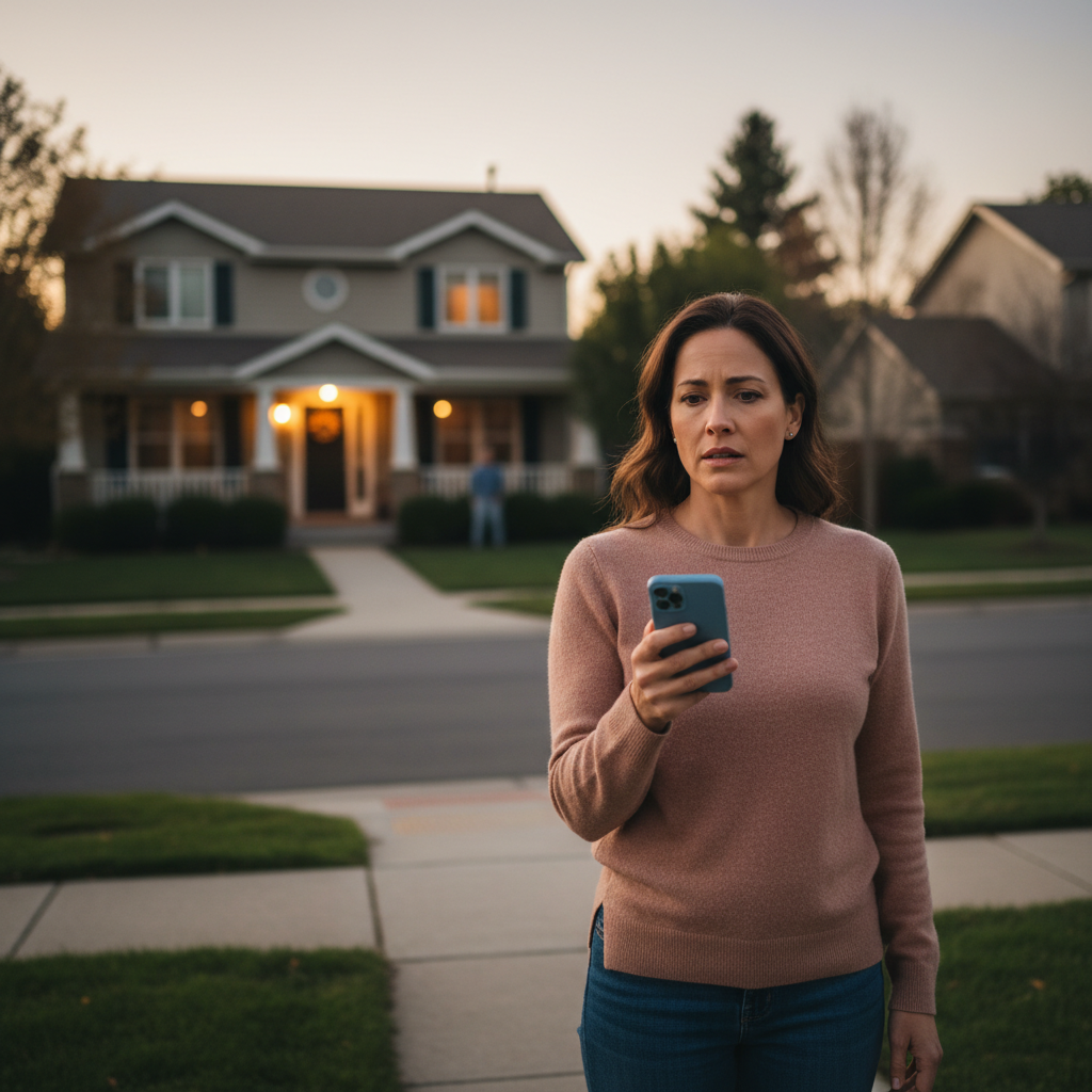 Wife Tracks Down Husband's 'Hacked' Phone, Uncovers a Dark Secret Living Right Down the Street