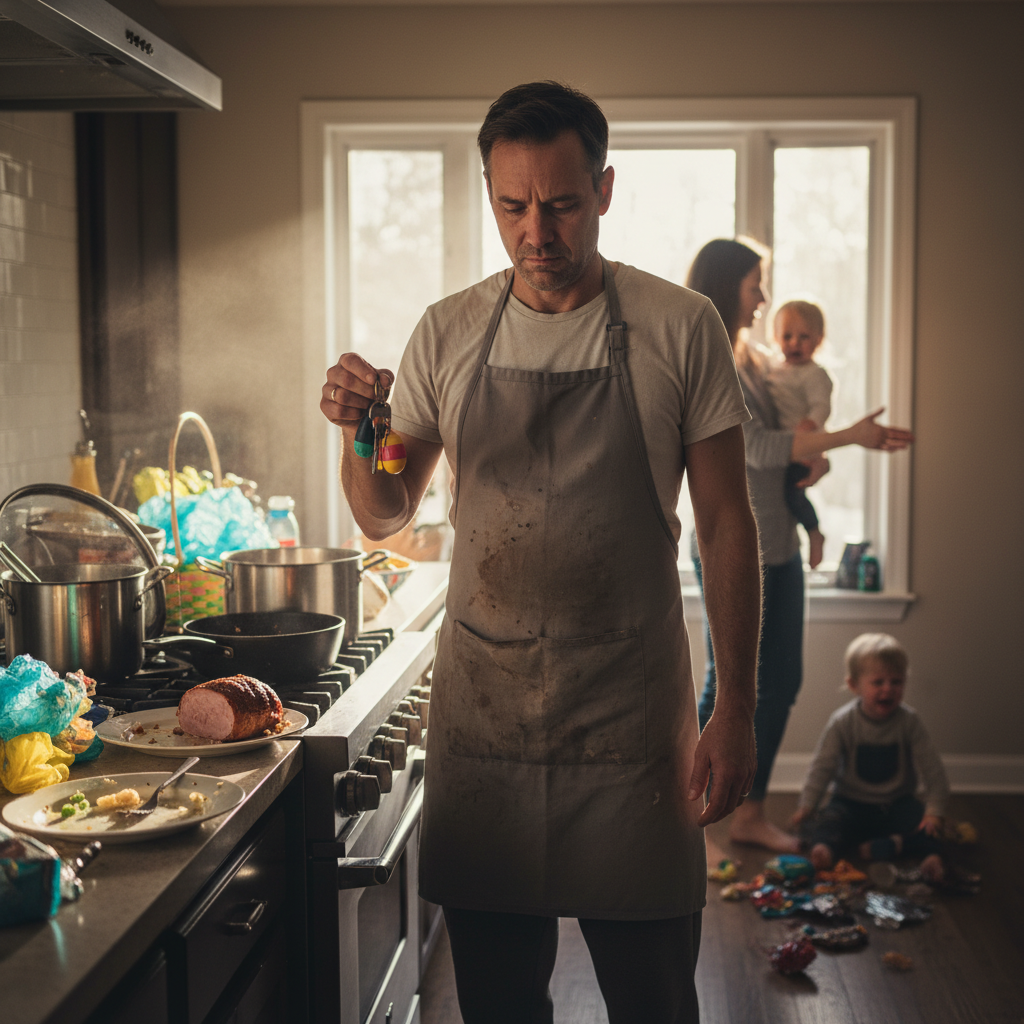 This Husband Spent Easter Getting Berated Over Car Keys, Now He's Finally Ready to Walk Away