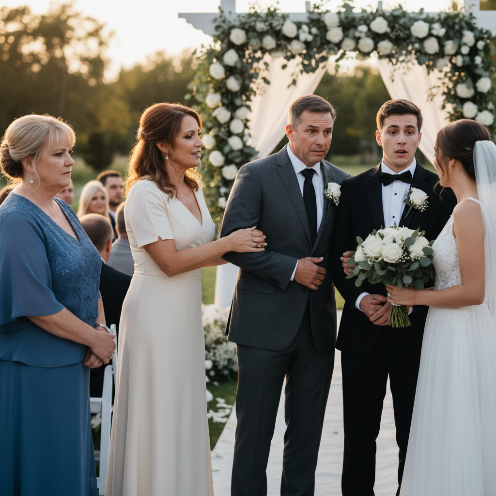 Woman Watches Her Husband's Ex-Wife Try to Hijack a Wedding by Pretending They're Still Married