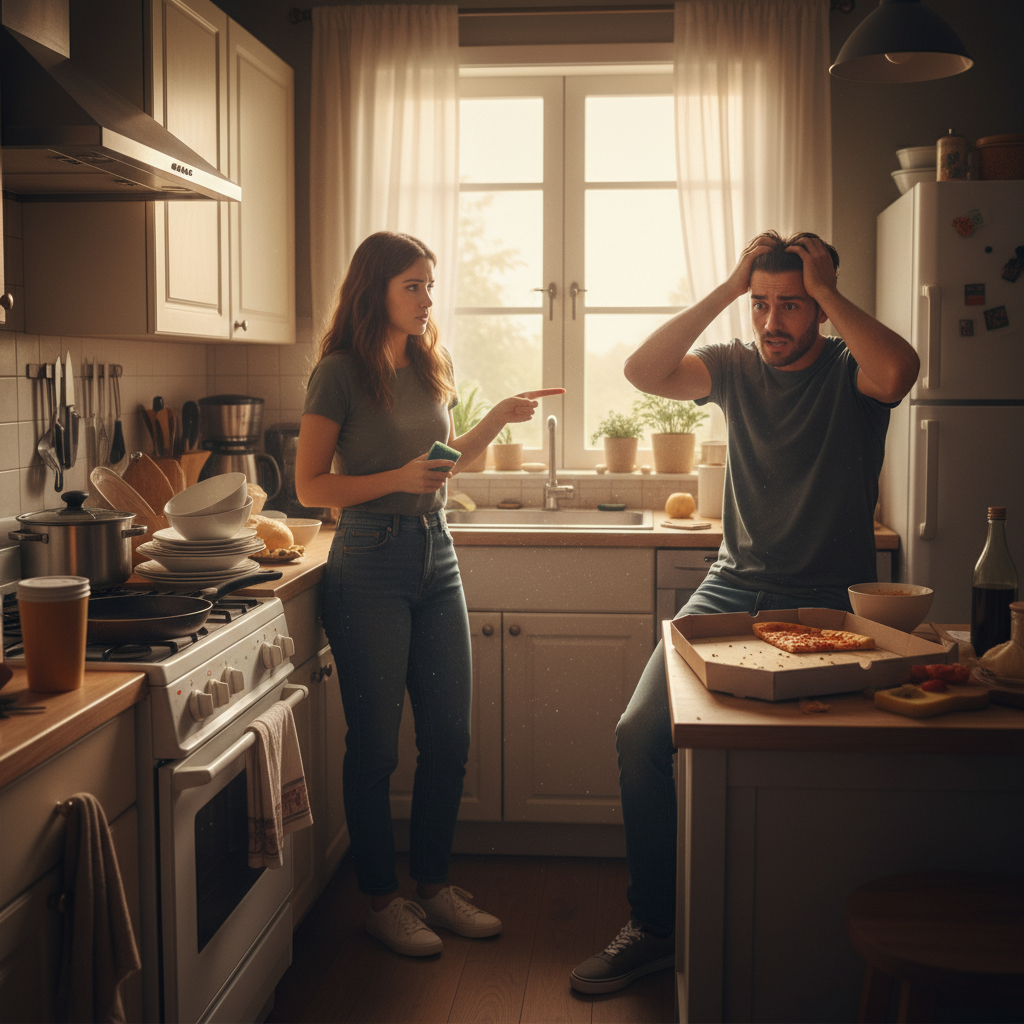 Woman Asks Boyfriend to Clean Up, He Responds with Panic Attacks and Says He 'Doesn't Feel Safe'