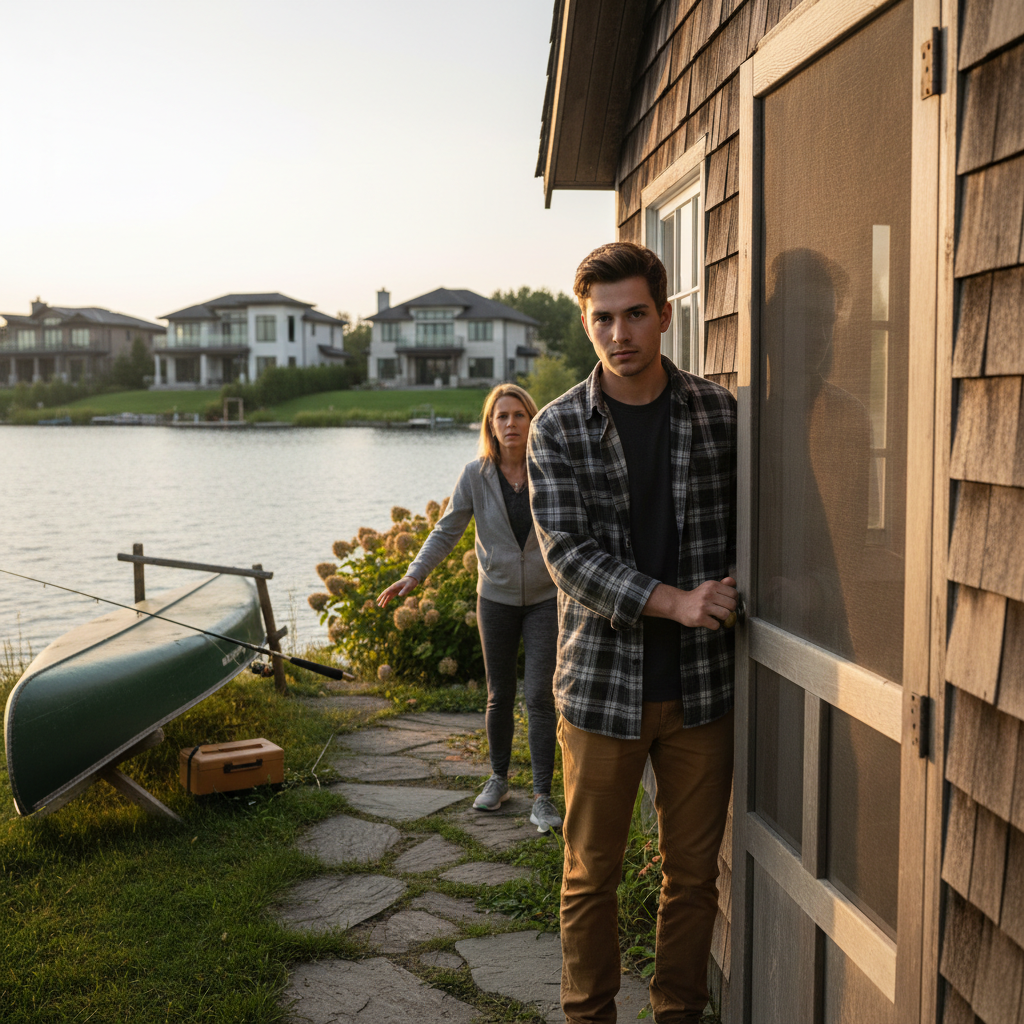 Man Shuts the Door on His Entitled Neighbor After She Tries to Ban Him From Fishing on His Own Property