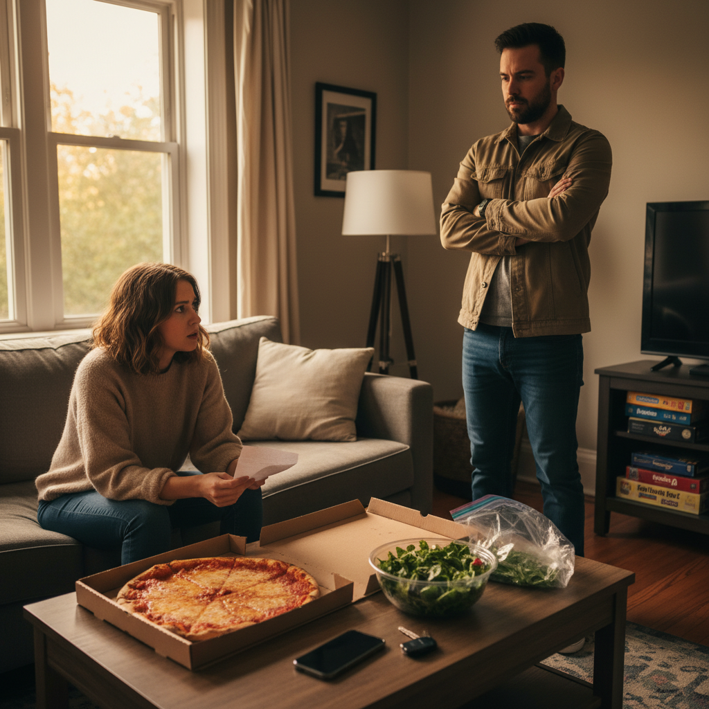 This Woman Asked for Extra Salad Greens, but Her Boyfriend Refused to Be 'Emasculated' by Her Order
