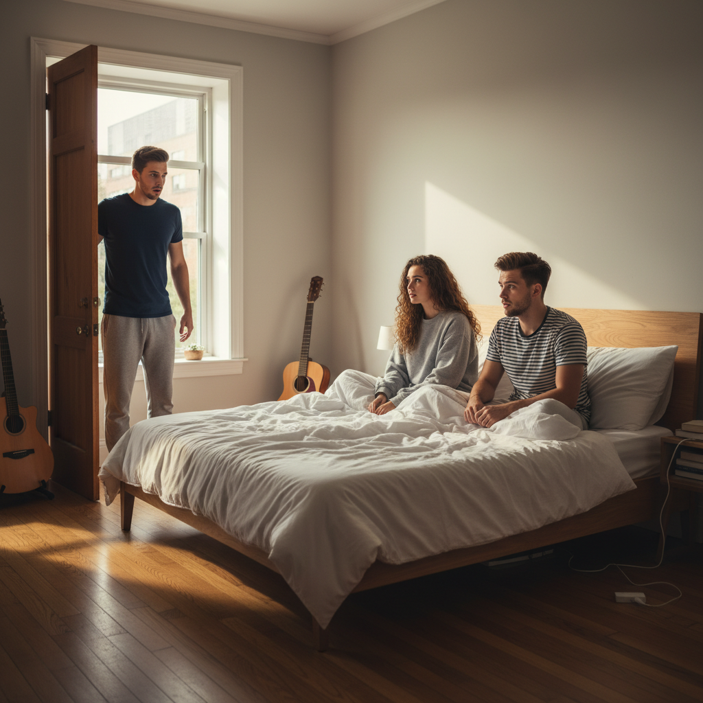 Boyfriend Kicks Out Girlfriend's Gay Best Friend After Catching Them Cuddling in Bed