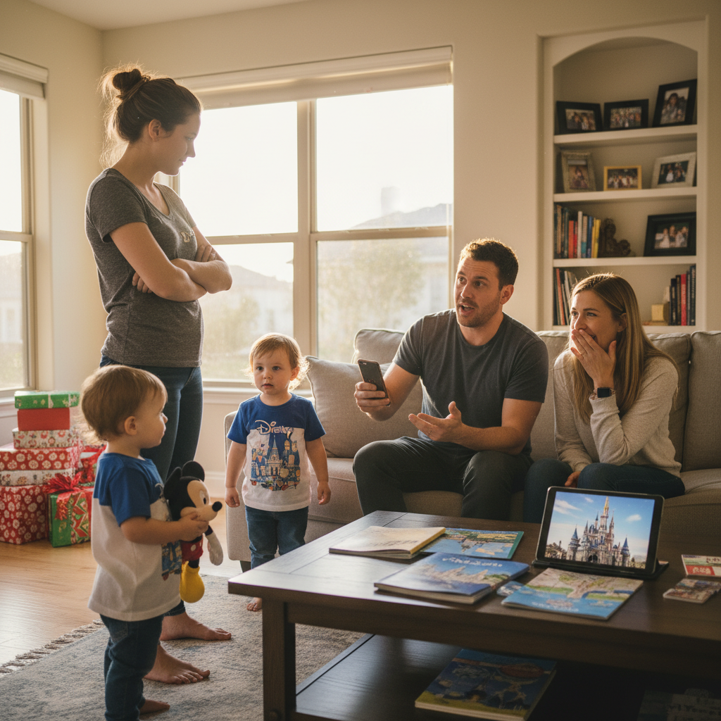 Man Demands His Sister Pay for His Disney Vacation, But His Wife Exposes a Hilarious Secret