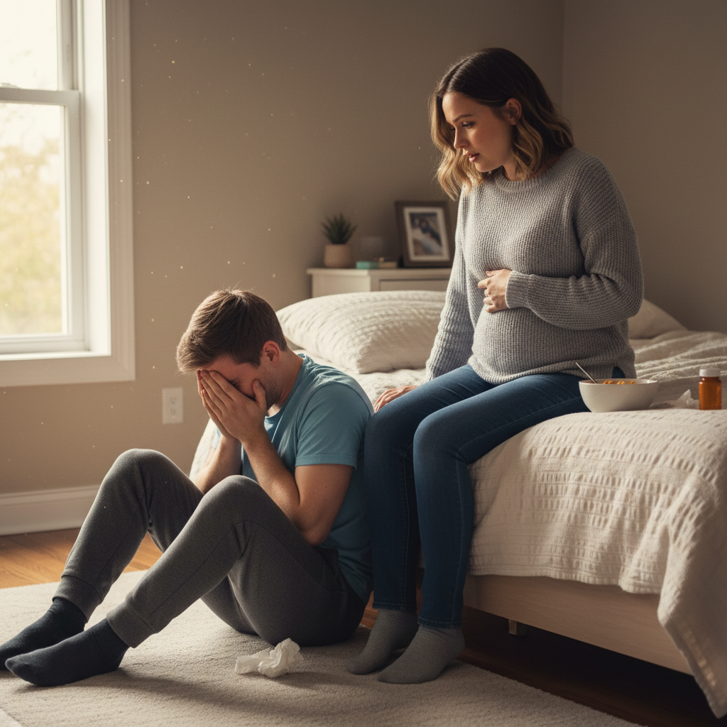 Boyfriend Breaks Down Crying After His Girlfriend Gains 10 Pounds on New Medication